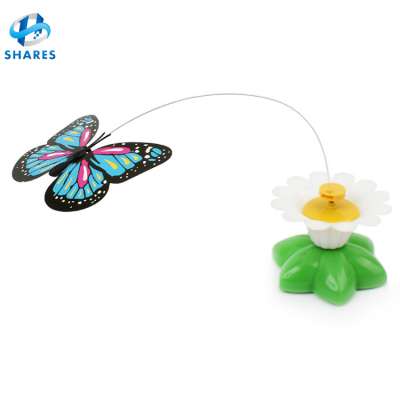 High quality Bird/butterfly design cat teaser automatic flying pet toys