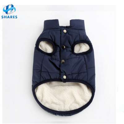 New Winter Warm Pet Dog Clothes Small Waterproof Dog Coat Jacket Winter Quilted Padded Puffer Pet Clothes